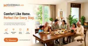 family accommodation in Delhi