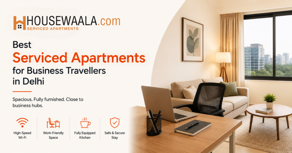 Best Serviced Apartments for Business Travellers in Delhi